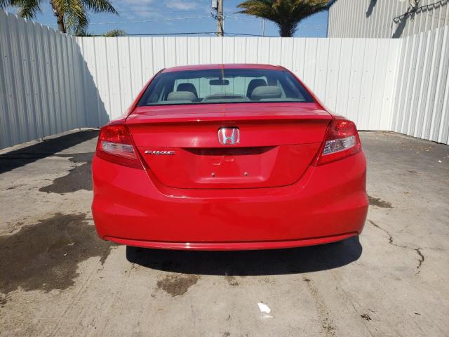 2HGFG3B57DH527892 - 2013 HONDA CIVIC LX RED photo 6