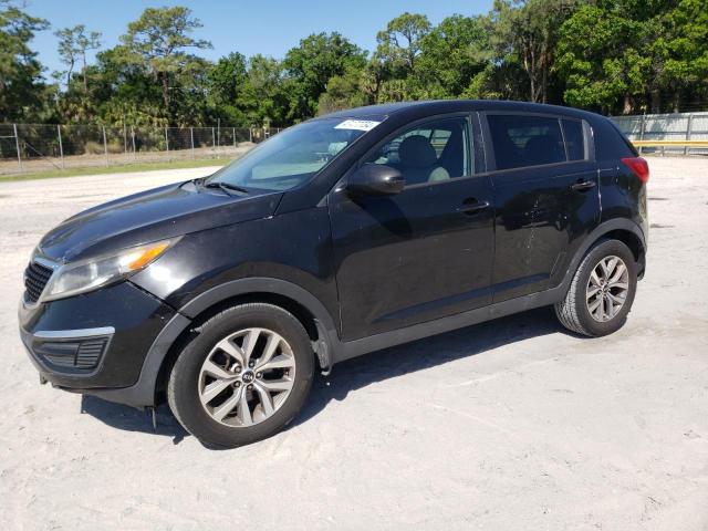 KNDPB3AC0G7823824 - 2016 KIA SPORTAGE LX BLACK photo 1