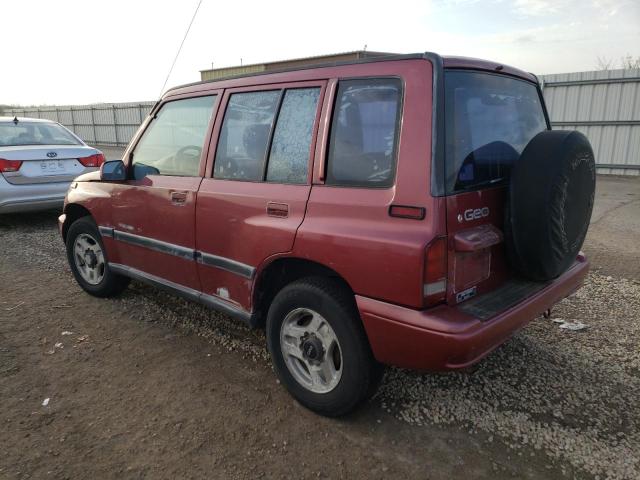 2CNBJ1363V6912613 - 1997 GEO TRACKER RED photo 2