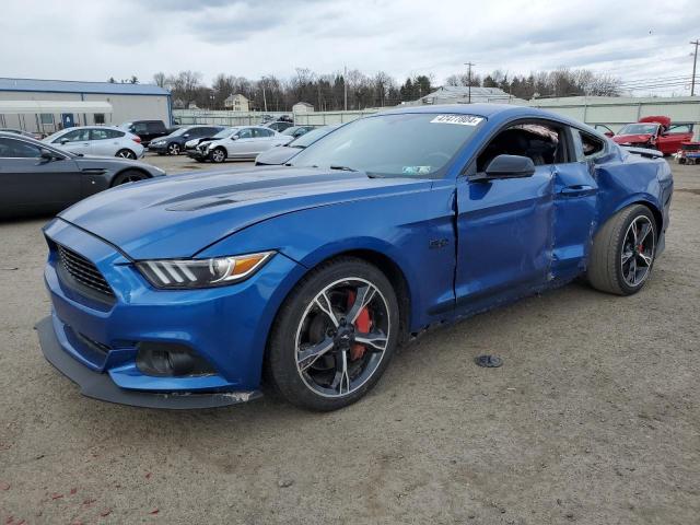 1FA6P8CF0H5338703 - 2017 FORD MUSTANG GT BLUE photo 1