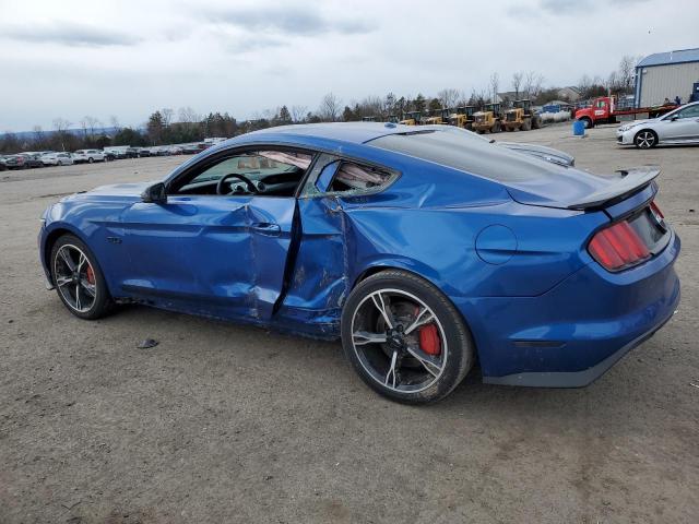 1FA6P8CF0H5338703 - 2017 FORD MUSTANG GT BLUE photo 2