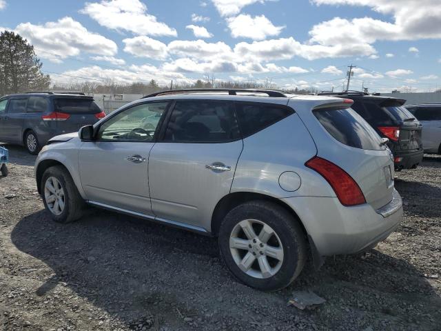 JN8AZ08W56W524791 - 2006 NISSAN MURANO SL WHITE photo 2