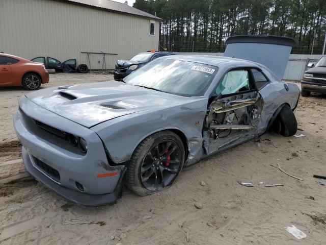 2C3CDZFJXMH631687 - 2021 DODGE CHALLENGER R/T SCAT PACK GRAY photo 1