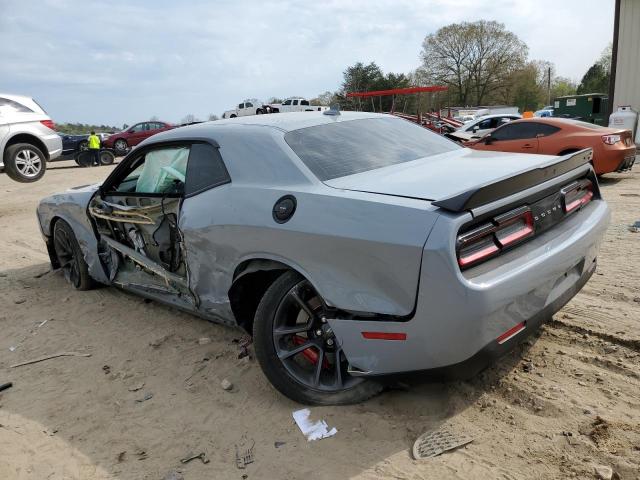 2C3CDZFJXMH631687 - 2021 DODGE CHALLENGER R/T SCAT PACK GRAY photo 2