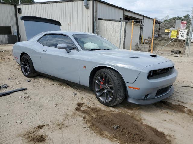 2C3CDZFJXMH631687 - 2021 DODGE CHALLENGER R/T SCAT PACK GRAY photo 4