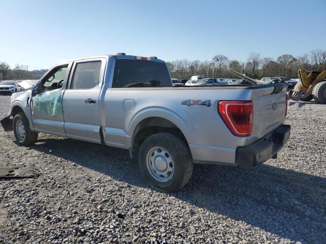 1FTFW1ED6NFB57045 - 2022 FORD F150 SUPERCREW SILVER photo 2