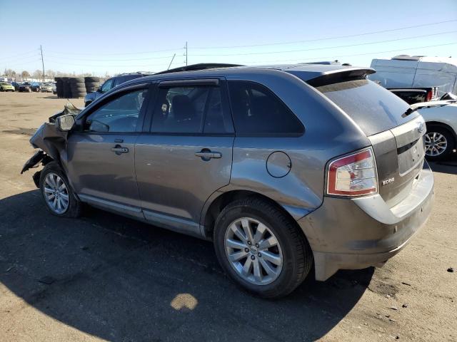 2FMDK4JC7ABA45900 - 2010 FORD EDGE SEL GRAY photo 3