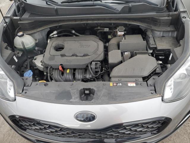 KNDP6CAC9M7853940 - 2021 KIA SPORTAGE S GRAY photo 11