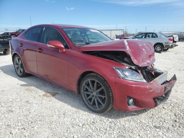 JTHBF5C29C5180389 - 2012 LEXUS IS 250 RED photo 4