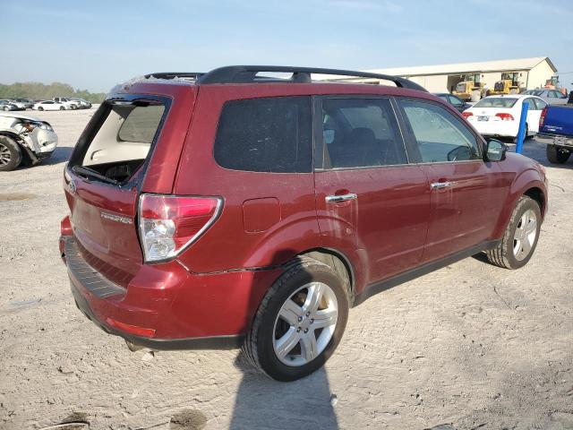 JF2SH64639H729967 - 2009 SUBARU FORESTER 2.5X LIMITED MAROON photo 3