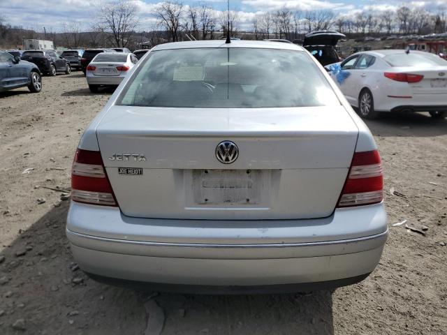 3VWSA69M55M055012 - 2005 VOLKSWAGEN JETTA GLS SILVER photo 6