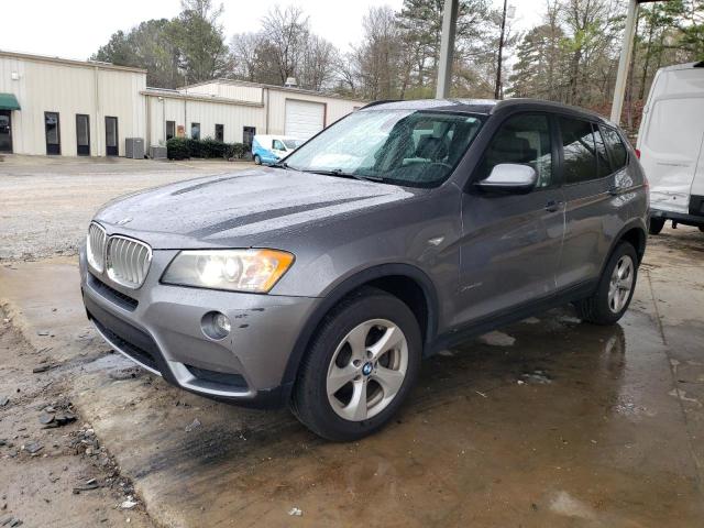 5UXWX5C5XBL701266 - 2011 BMW X3 XDRIVE28I GRAY photo 1