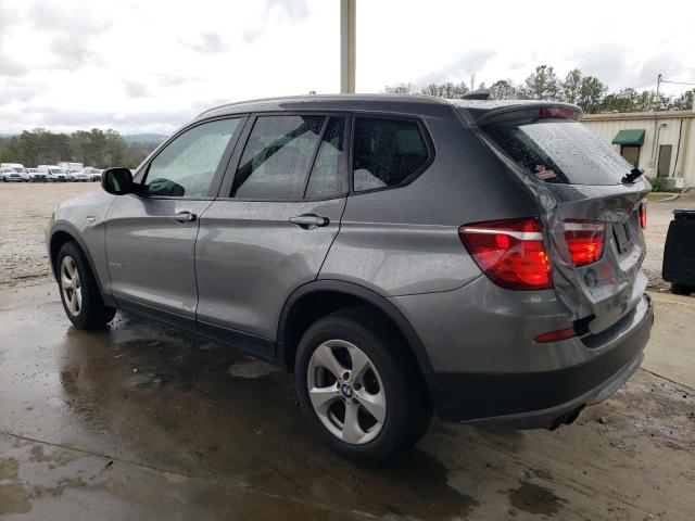 5UXWX5C5XBL701266 - 2011 BMW X3 XDRIVE28I GRAY photo 2