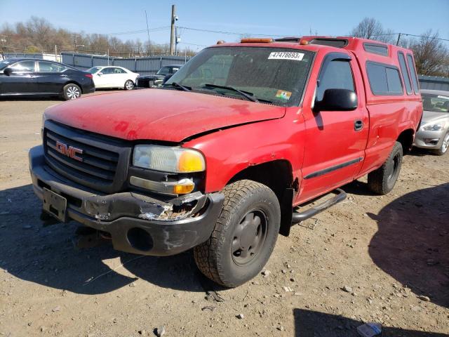 1GTEK14T64E220648 - 2004 GMC NEW SIERRA K1500 RED photo 1