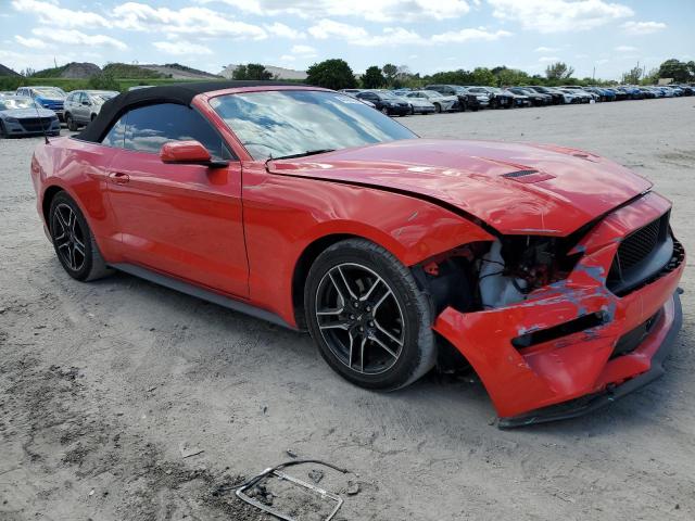 1FATP8UH9M5116206 - 2021 FORD MUSTANG RED photo 4