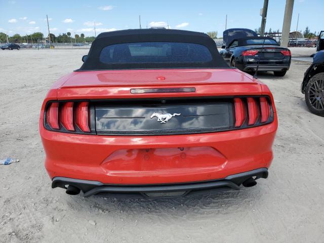 1FATP8UH9M5116206 - 2021 FORD MUSTANG RED photo 6