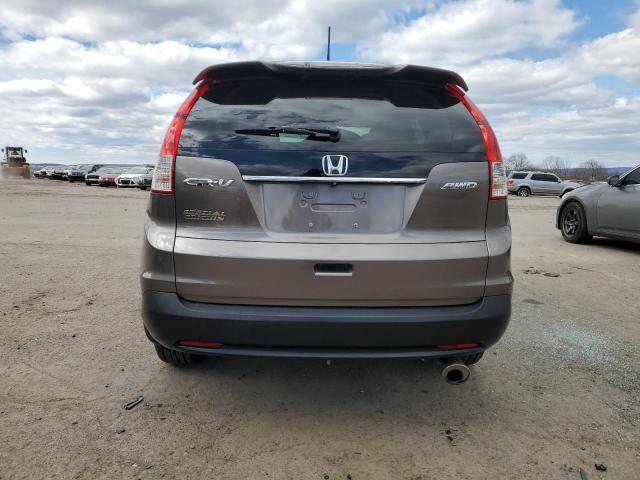 5J6RM4H77EL004552 - 2014 HONDA CR-V EXL GRAY photo 6