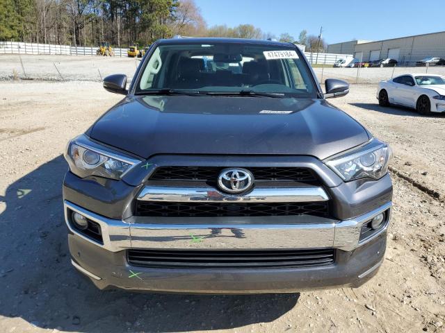 JTEZU5JR2G5141134 - 2016 TOYOTA 4RUNNER SR5 GRAY photo 5