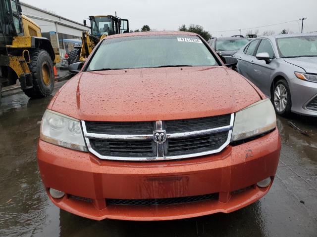 1B3LC56R58N108458 - 2008 DODGE AVENGER SXT ORANGE photo 5