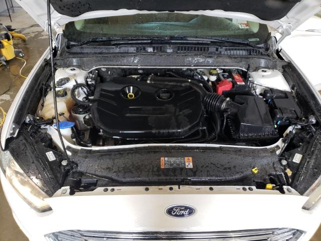 3FA6P0K98FR287622 - 2015 FORD FUSION TITANIUM WHITE photo 11