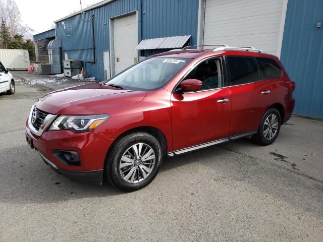 5N1DR2CM8LC642840 - 2020 NISSAN PATHFINDER SL RED photo 1