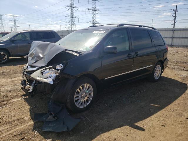 5TDZK22C88S187467 - 2008 TOYOTA SIENNA XLE BLACK photo 1