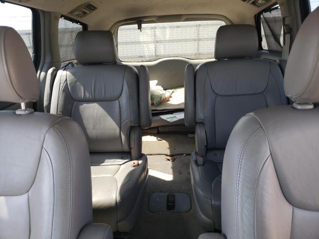 5TDZK22C88S187467 - 2008 TOYOTA SIENNA XLE BLACK photo 10