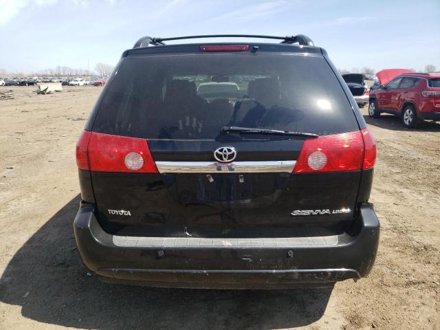 5TDZK22C88S187467 - 2008 TOYOTA SIENNA XLE BLACK photo 6