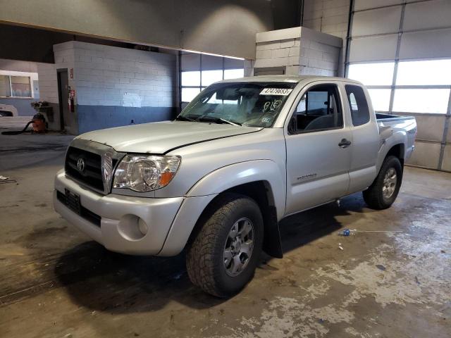 5TEUU42N08Z581419 - 2008 TOYOTA TACOMA ACCESS CAB ვერცხლისფერი ფოტო 1