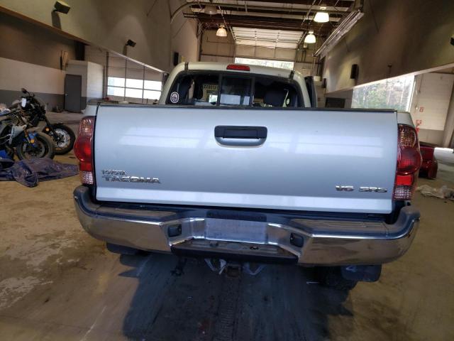 5TEUU42N08Z581419 - 2008 TOYOTA TACOMA ACCESS CAB ვერცხლისფერი ფოტო 10