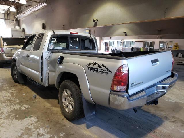 5TEUU42N08Z581419 - 2008 TOYOTA TACOMA ACCESS CAB ვერცხლისფერი ფოტო 2