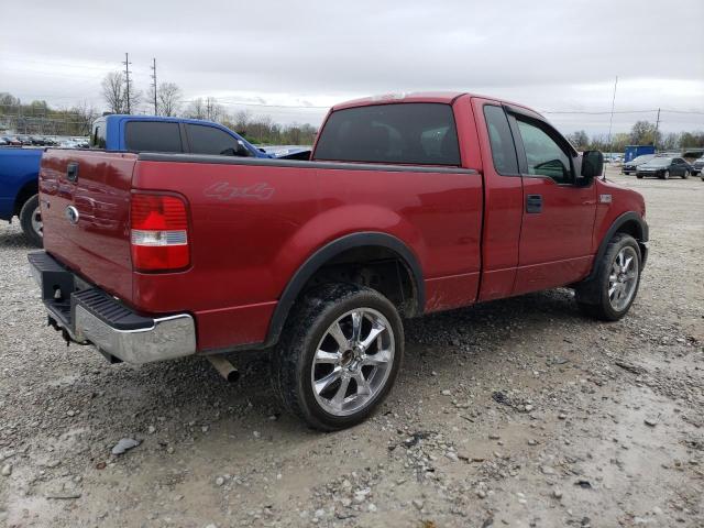 1FTRF14W78KB44672 - 2008 FORD F150 MAROON photo 3