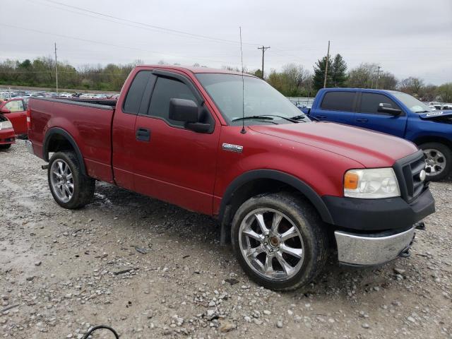 1FTRF14W78KB44672 - 2008 FORD F150 MAROON photo 4