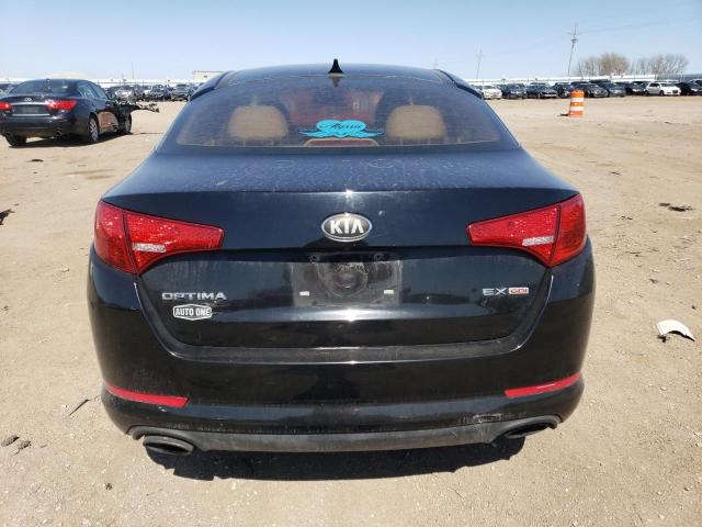 5XXGN4A77DG180312 - 2013 KIA OPTIMA EX BLACK photo 6