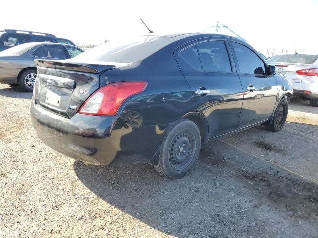 3N1CN7AP9EL860494 - 2014 NISSAN VERSA S BLACK photo 3