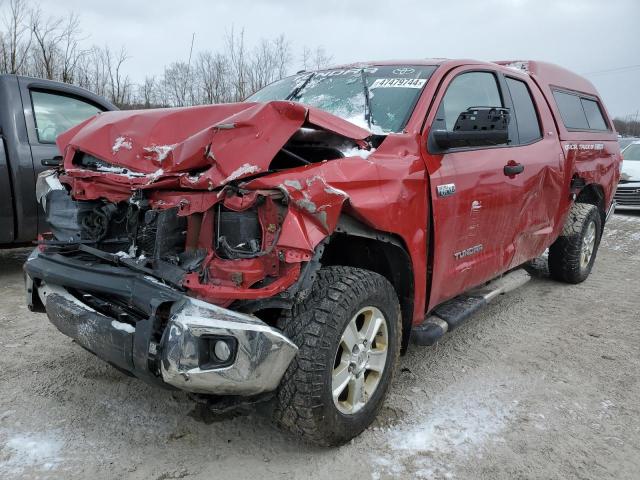 5TFUY5F11HX660770 - 2017 TOYOTA TUNDRA DOUBLE CAB SR/SR5 RED photo 1