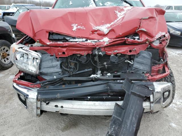 5TFUY5F11HX660770 - 2017 TOYOTA TUNDRA DOUBLE CAB SR/SR5 RED photo 11