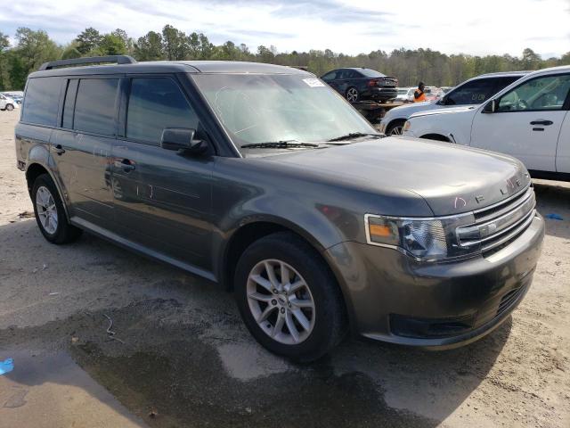 2FMGK5B84JBA00703 - 2018 FORD FLEX SE GRAY photo 4