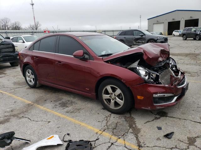 1G1PC5SB1F7192135 - 2015 CHEVROLET CRUZE LT RED photo 4