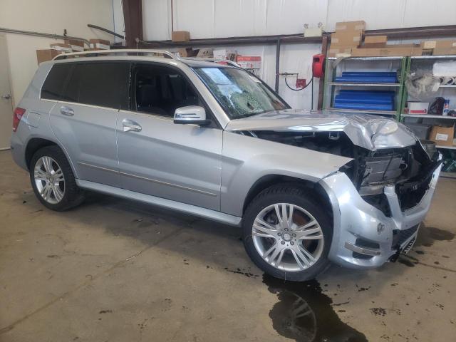 WDCGG0EB1EG243698 - 2014 MERCEDES-BENZ GLK 250 BLUETEC SILVER photo 4