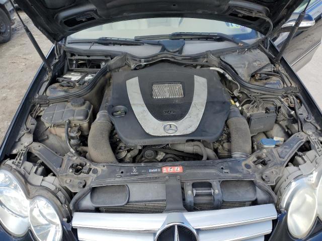 WDBTJ56H37F215091 - 2007 MERCEDES-BENZ CLK 350 BLACK photo 11