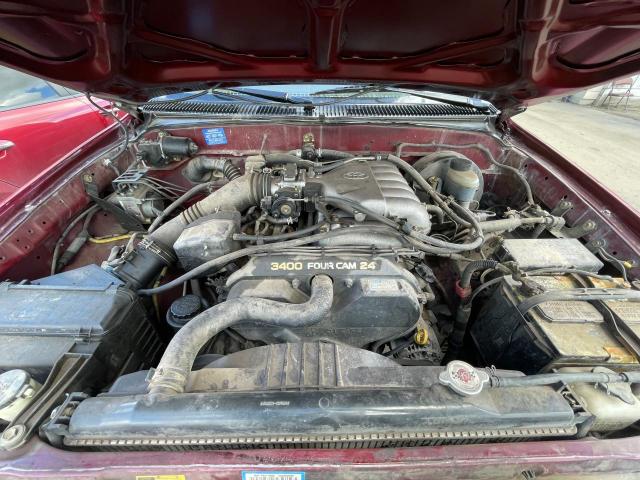 5TEGN92N64Z410126 - 2004 TOYOTA TACOMA DOUBLE CAB PRERUNNER BURGUNDY photo 7