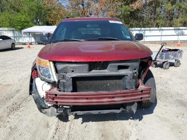 1FM5K8B84FGB65272 - 2015 FORD EXPLORER BURGUNDY photo 5