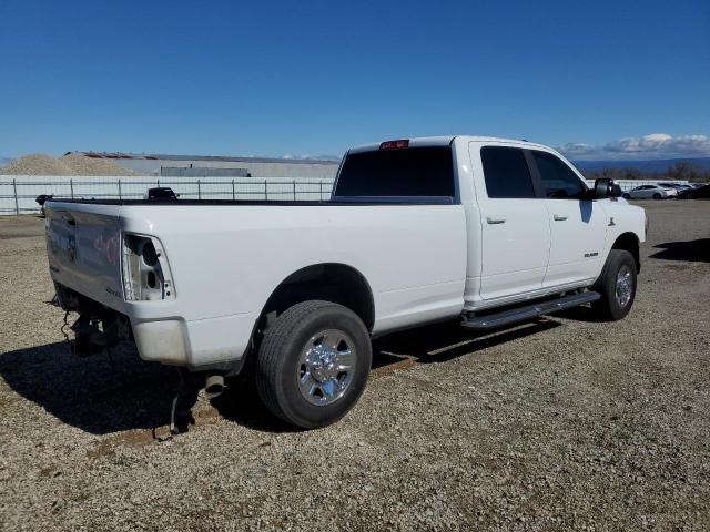3C6UR5JL8NG297154 - 2022 RAM 2500 BIG HORN/LONE STAR WHITE photo 3