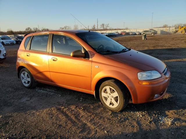 KL1TG62675B452950 - 2005 CHEVROLET AVEO LT ORANGE photo 4