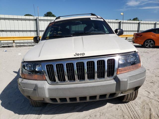 1J4G248S8YC212722 - 2000 JEEP GRAND CHER LAREDO WHITE photo 5