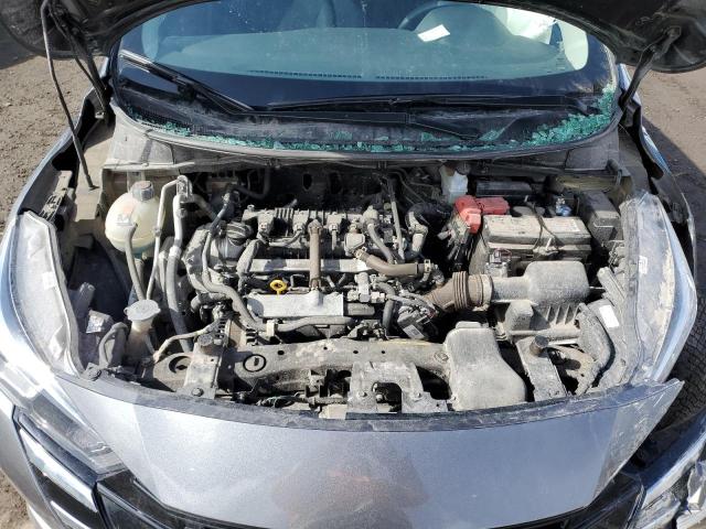 3N1CN8BVXPL809379 - 2023 NISSAN VERSA S GRAY photo 11