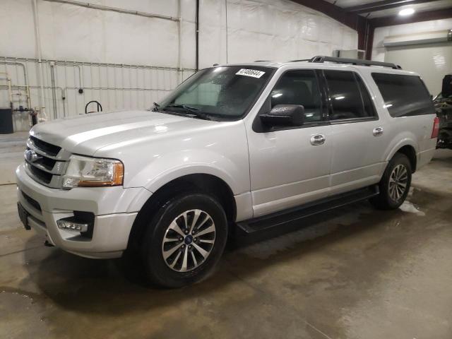 1FMJK1JT1HEA01505 - 2017 FORD EXPEDITION EL XLT SILVER photo 1