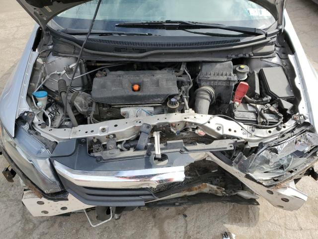 19XFB2F51CE388905 - 2012 HONDA CIVIC LX SILVER photo 11