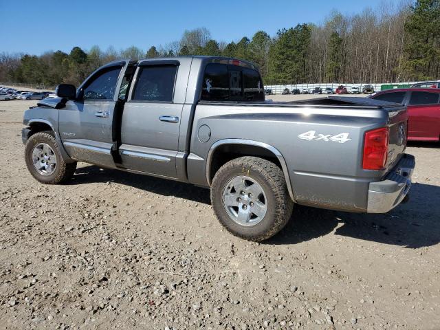 1D7HW58J26S669174 - 2006 DODGE DAKOTA QUAD LARAMIE GRAY photo 2